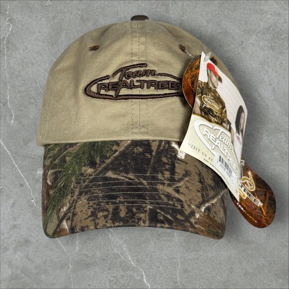 VTG Team RealTree Y2K 2007 Cap Men's Signatures Strapback Hat - New With Tags - Picture 1 of 7